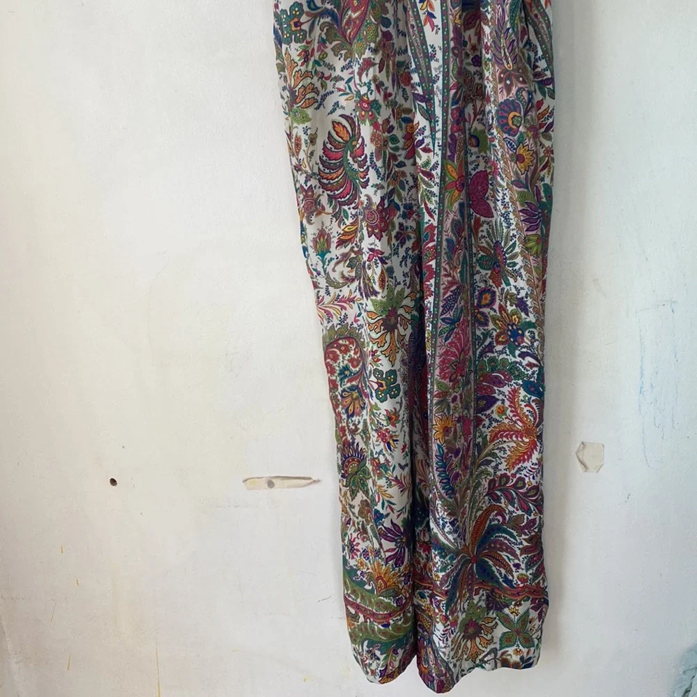 Zara S Paisley Ultralight Jumpsuit
